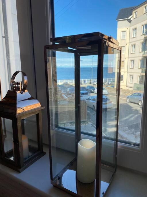 Luxury Modern 1Bed Sea View Apartment Rhôs-on-Sea Eksteriør billede