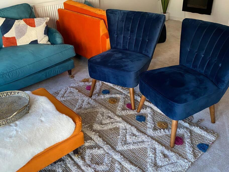 Luxury Modern 1Bed Sea View Apartment Rhôs-on-Sea Eksteriør billede