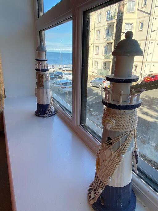 Luxury Modern 1Bed Sea View Apartment Rhôs-on-Sea Eksteriør billede
