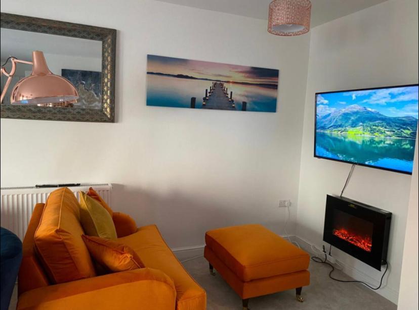 Luxury Modern 1Bed Sea View Apartment Rhôs-on-Sea Eksteriør billede