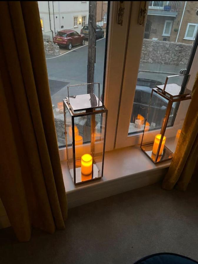 Luxury Modern 1Bed Sea View Apartment Rhôs-on-Sea Eksteriør billede