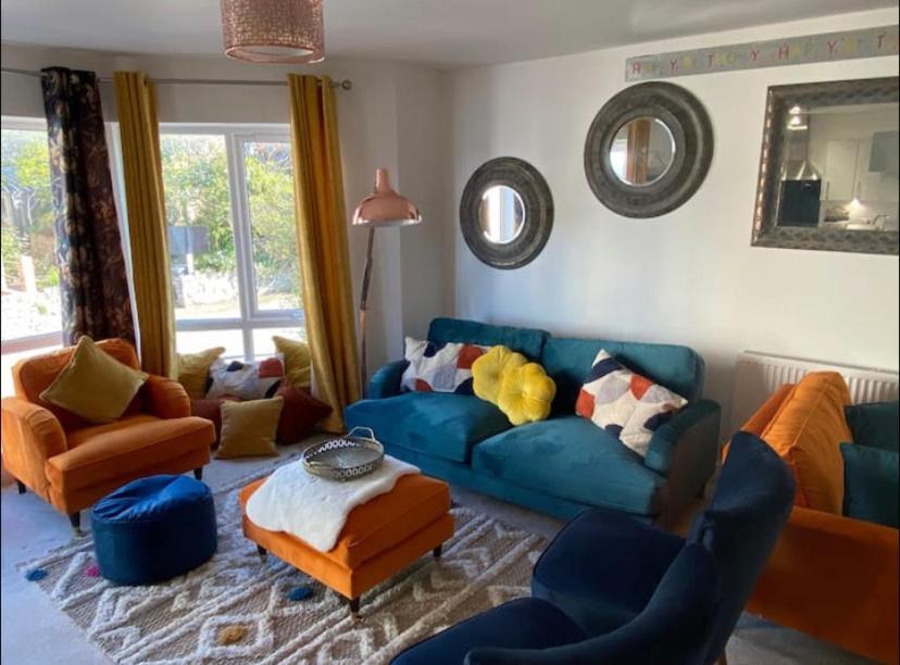 Luxury Modern 1Bed Sea View Apartment Rhôs-on-Sea Eksteriør billede