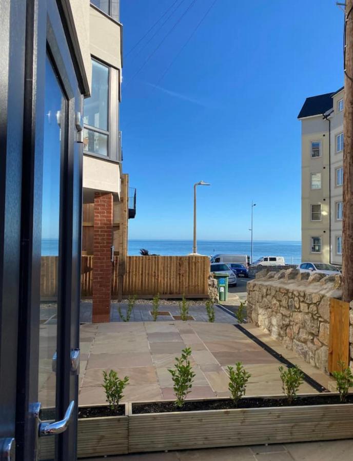 Luxury Modern 1Bed Sea View Apartment Rhôs-on-Sea Eksteriør billede